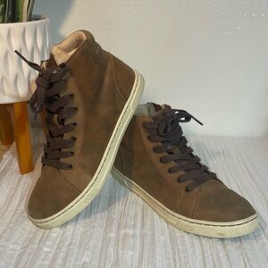 UGG leather High-Top Sneakers
